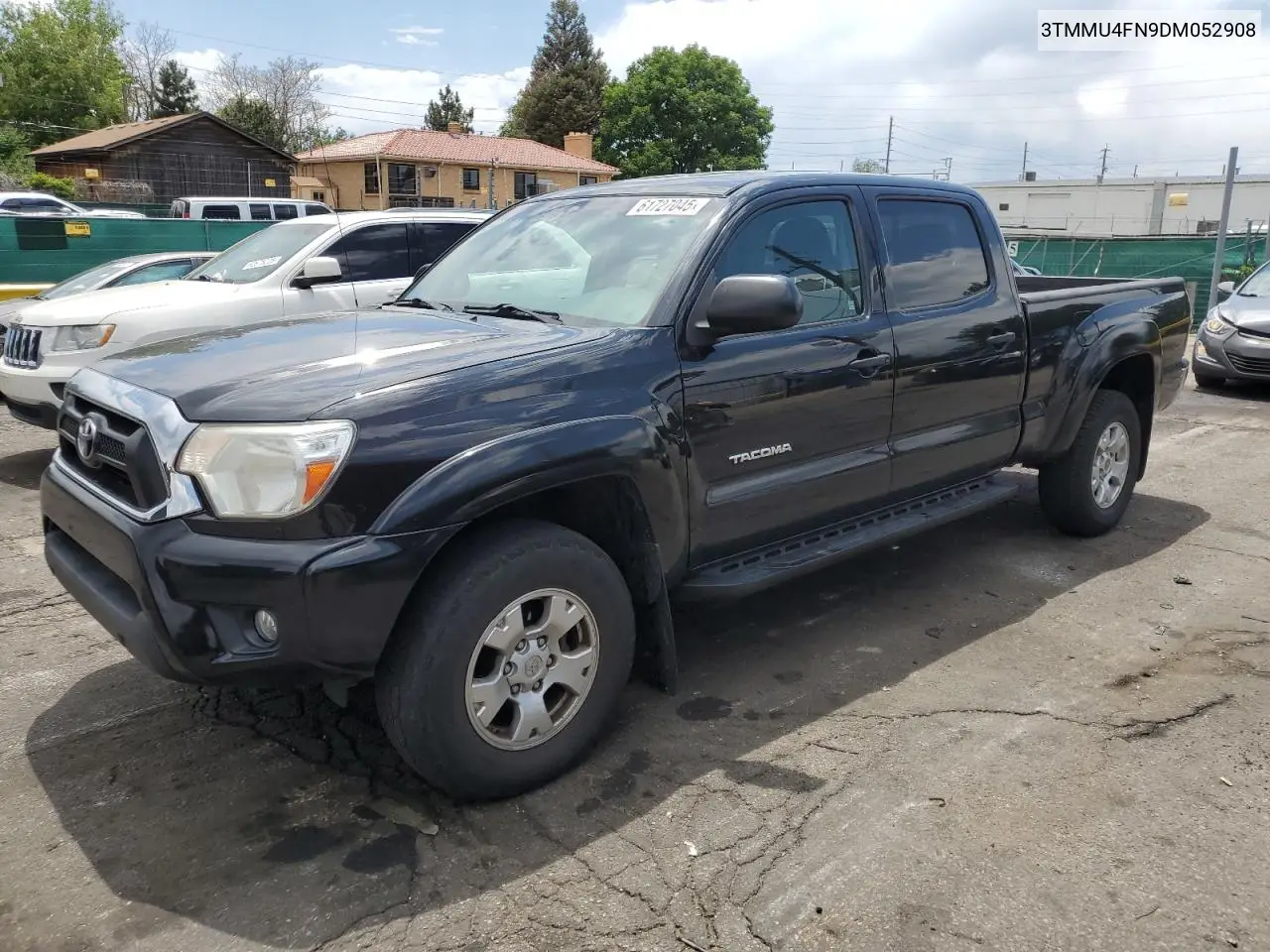 2013 Toyota Tacoma Double Cab Long Bed VIN: 3TMMU4FN9DM052908 Lot: 61727045