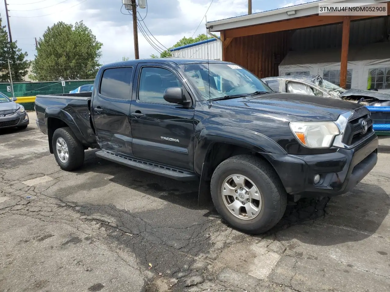 2013 Toyota Tacoma Double Cab Long Bed VIN: 3TMMU4FN9DM052908 Lot: 61727045