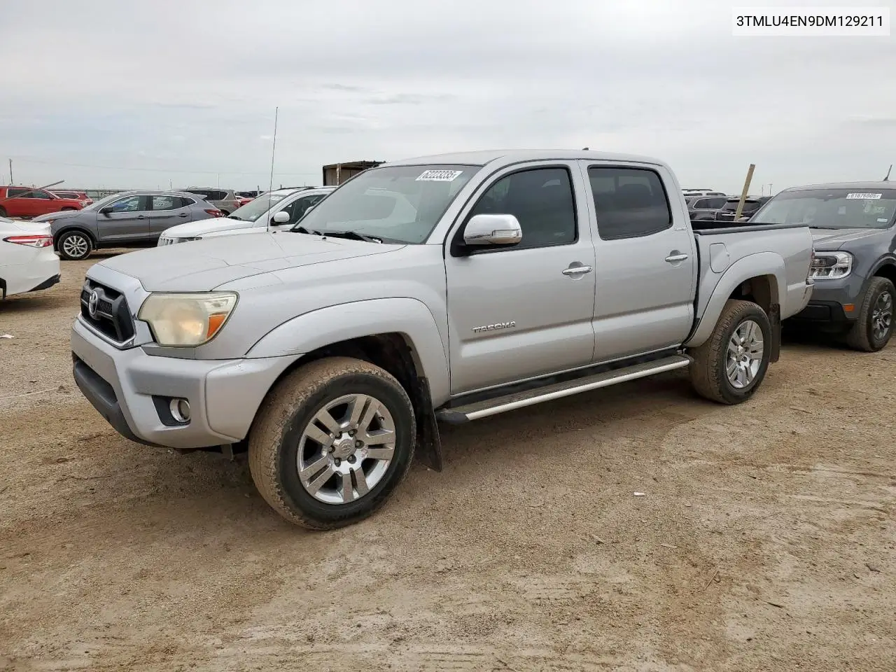 2013 Toyota Tacoma Double Cab VIN: 3TMLU4EN9DM129211 Lot: 62223235
