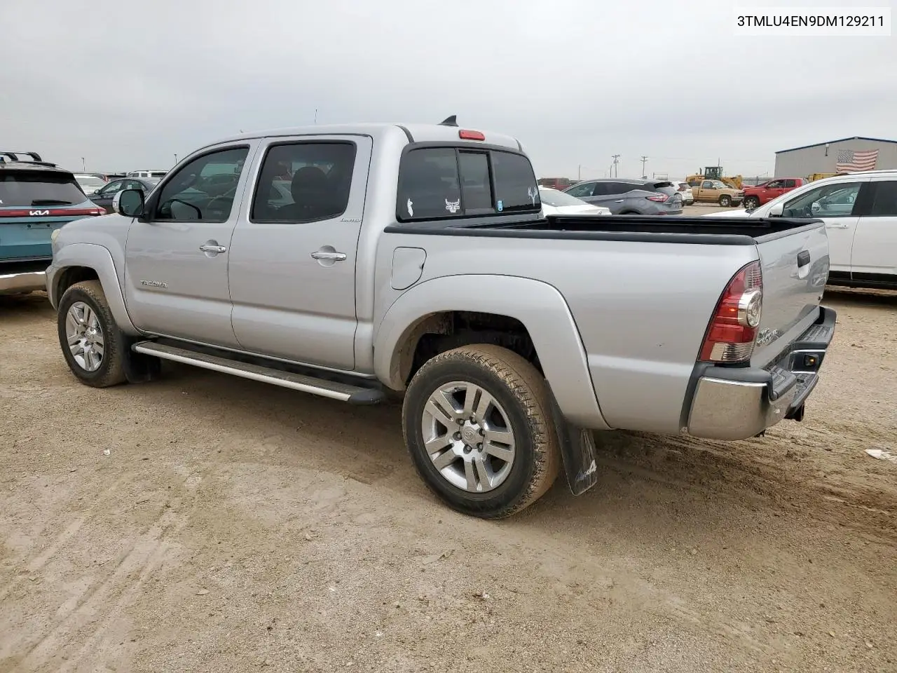 2013 Toyota Tacoma Double Cab VIN: 3TMLU4EN9DM129211 Lot: 62223235