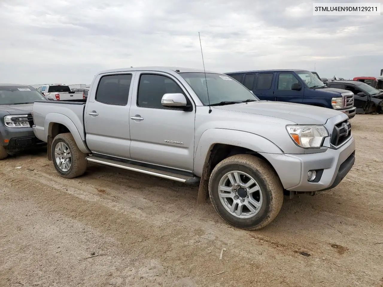 2013 Toyota Tacoma Double Cab VIN: 3TMLU4EN9DM129211 Lot: 62223235