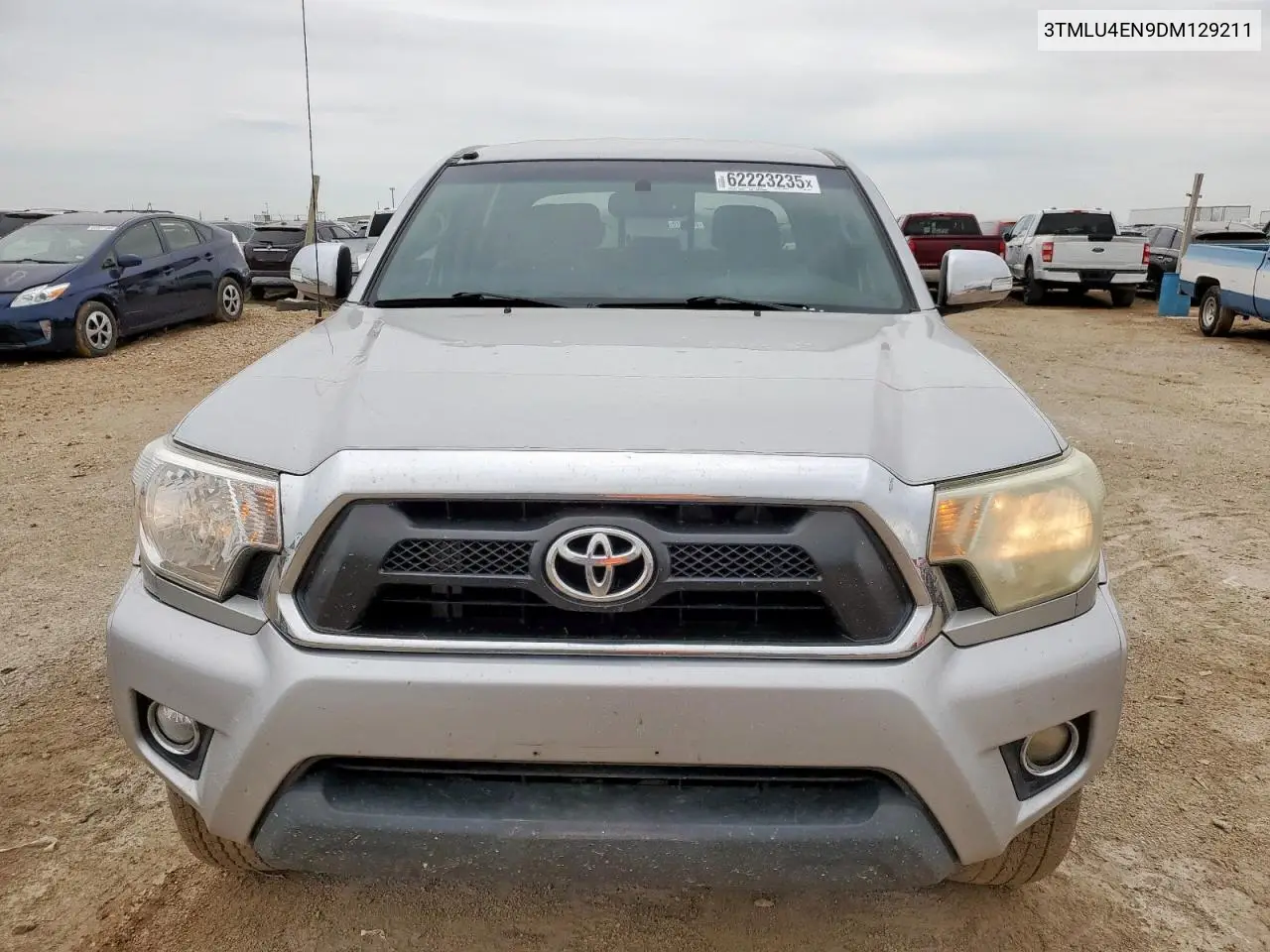 2013 Toyota Tacoma Double Cab VIN: 3TMLU4EN9DM129211 Lot: 62223235