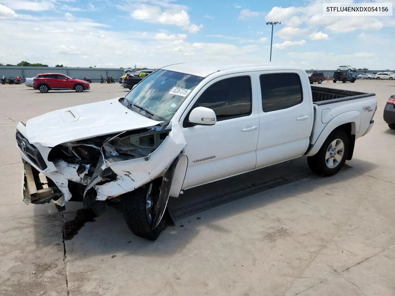 2013 Toyota Tacoma Double Cab VIN: 5TFLU4ENXDX054156 Lot: 62367315