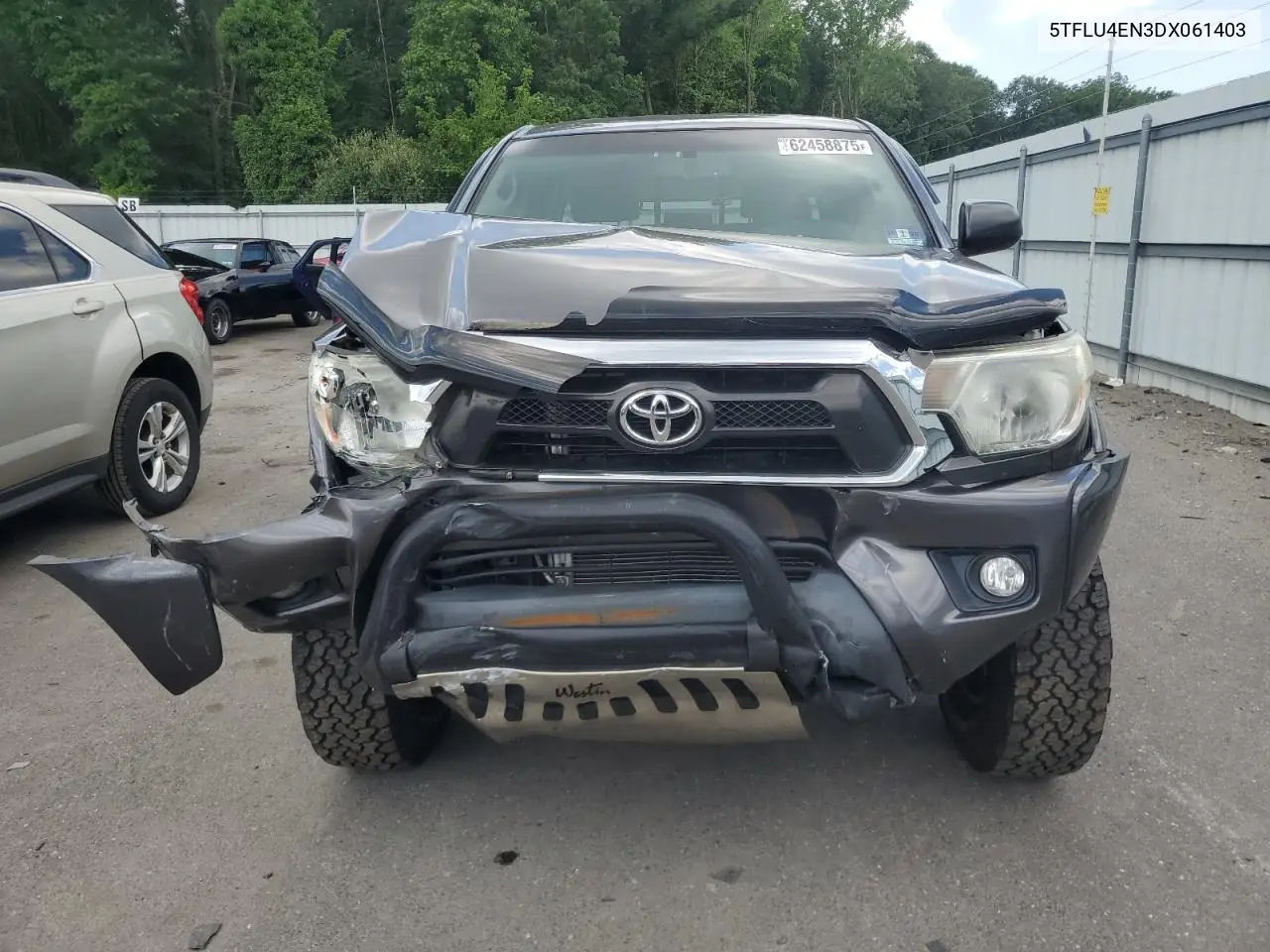 2013 Toyota Tacoma Double Cab VIN: 5TFLU4EN3DX061403 Lot: 62458875