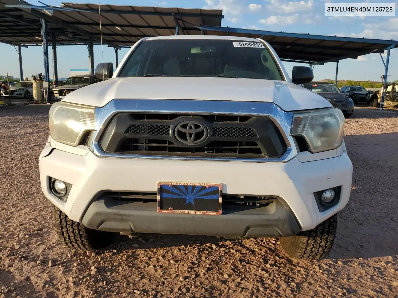 2013 Toyota Tacoma Double Cab VIN: 3TMLU4EN4DM125728 Lot: 62495585