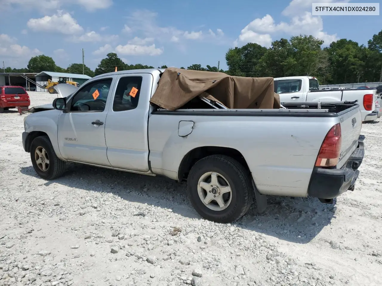 2013 Toyota Tacoma Access Cab VIN: 5TFTX4CN1DX024280 Lot: 62702405