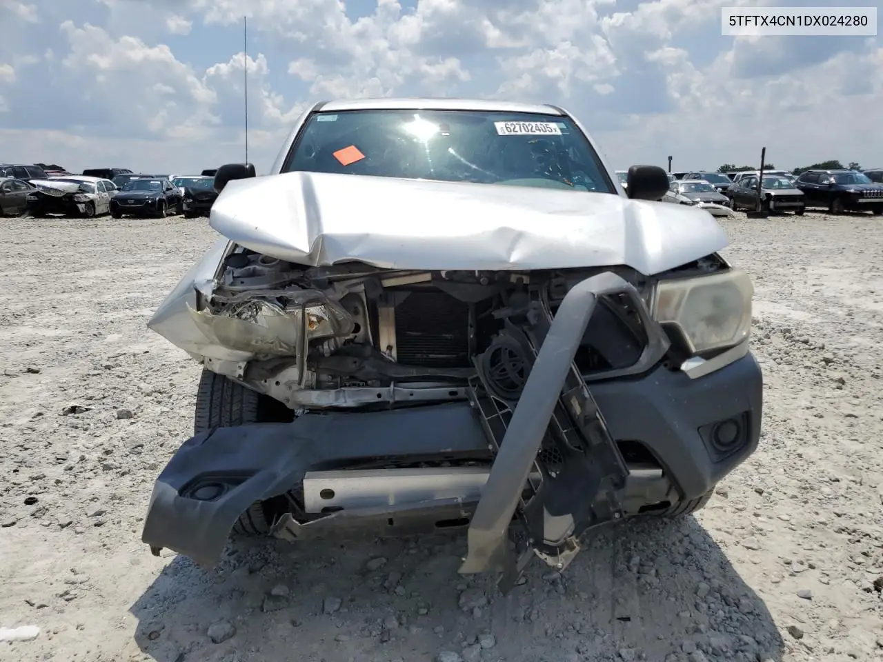 2013 Toyota Tacoma Access Cab VIN: 5TFTX4CN1DX024280 Lot: 62702405