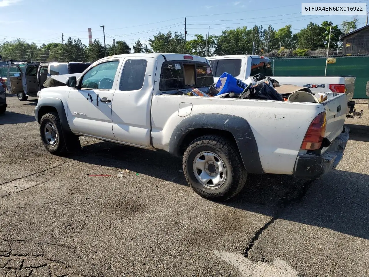 2013 Toyota Tacoma Access Cab VIN: 5TFUX4EN6DX016922 Lot: 62731105