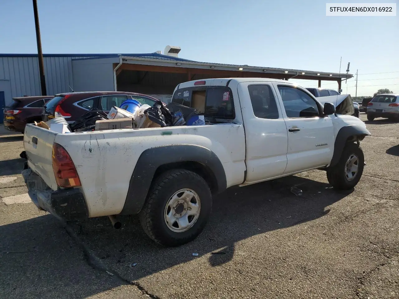 2013 Toyota Tacoma Access Cab VIN: 5TFUX4EN6DX016922 Lot: 62731105