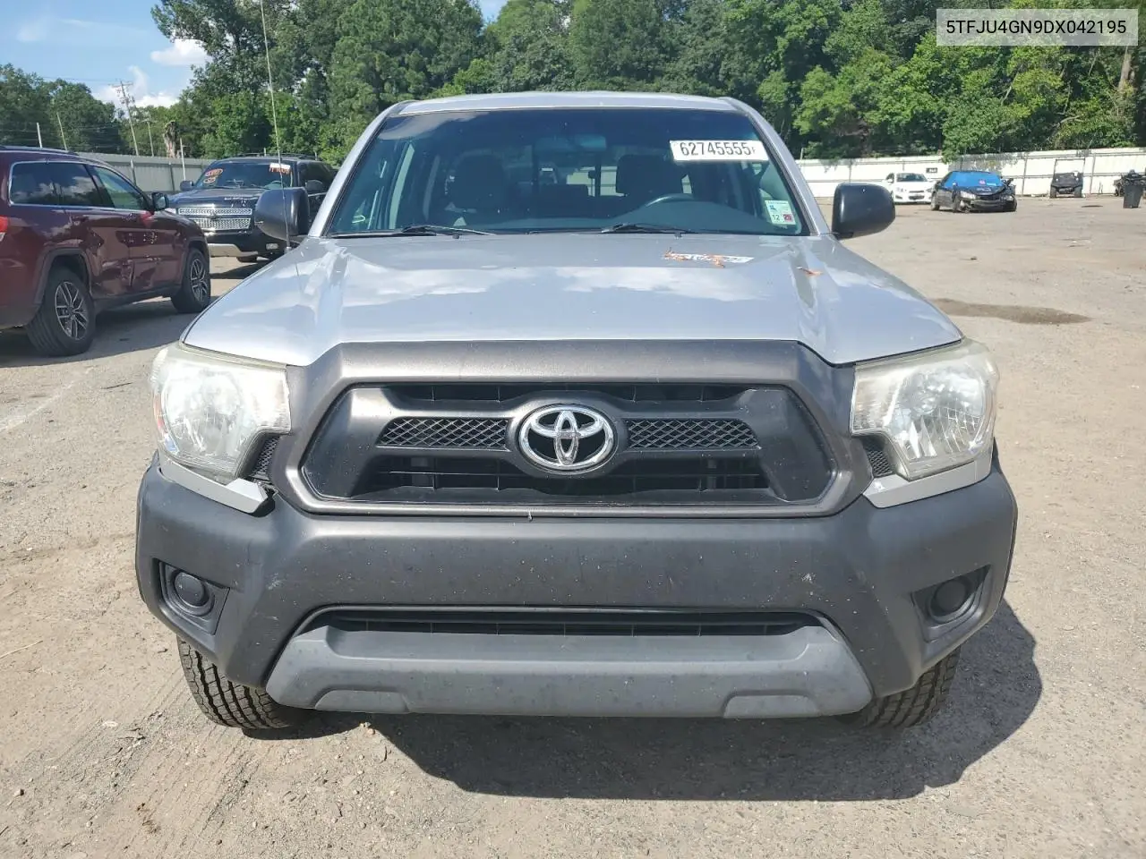 2013 Toyota Tacoma Double Cab Prerunner VIN: 5TFJU4GN9DX042195 Lot: 62745555