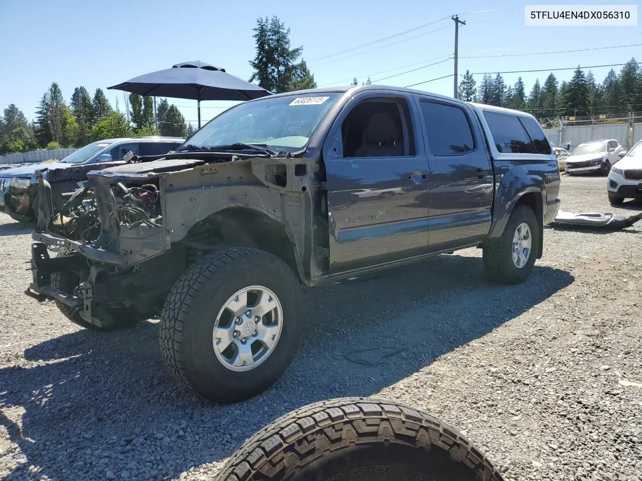 2013 Toyota Tacoma Double Cab VIN: 5TFLU4EN4DX056310 Lot: 63026115