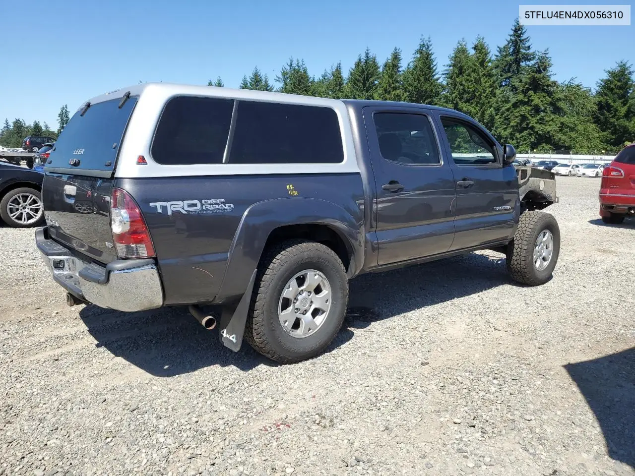 2013 Toyota Tacoma Double Cab VIN: 5TFLU4EN4DX056310 Lot: 63026115