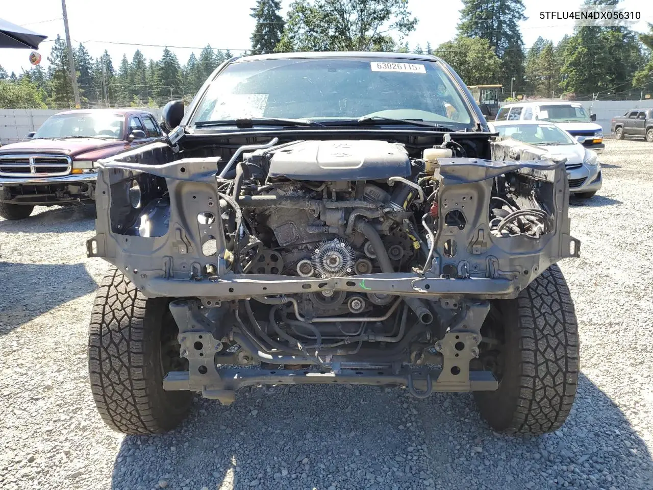 2013 Toyota Tacoma Double Cab VIN: 5TFLU4EN4DX056310 Lot: 63026115