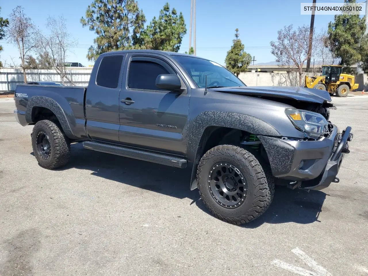 2013 Toyota Tacoma Prerunner Access Cab VIN: 5TFTU4GN4DX050102 Lot: 63283075