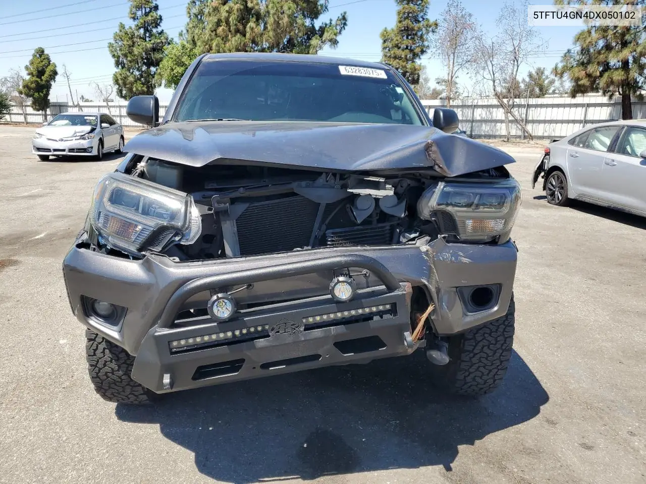 2013 Toyota Tacoma Prerunner Access Cab VIN: 5TFTU4GN4DX050102 Lot: 63283075