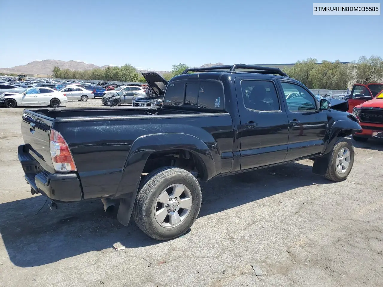 2013 Toyota Tacoma Double Cab Prerunner Long Bed VIN: 3TMKU4HN8DM035585 Lot: 66028855