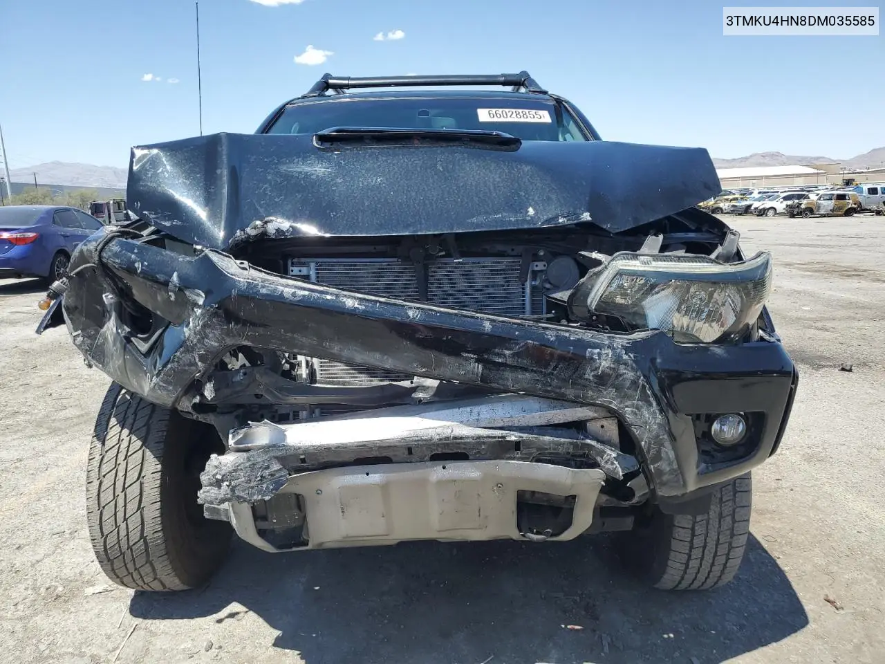 2013 Toyota Tacoma Double Cab Prerunner Long Bed VIN: 3TMKU4HN8DM035585 Lot: 66028855