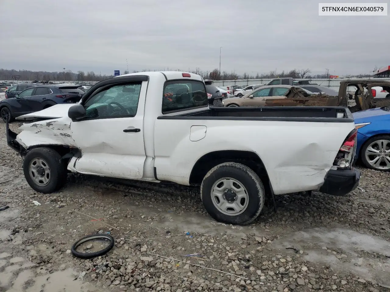 2014 Toyota Tacoma VIN: 5TFNX4CN6EX040579 Lot: 42557045