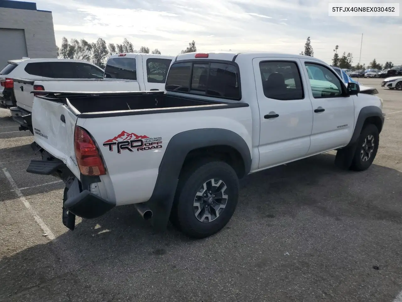 2014 Toyota Tacoma Double Cab VIN: 5TFJX4GN8EX030452 Lot: 48901945
