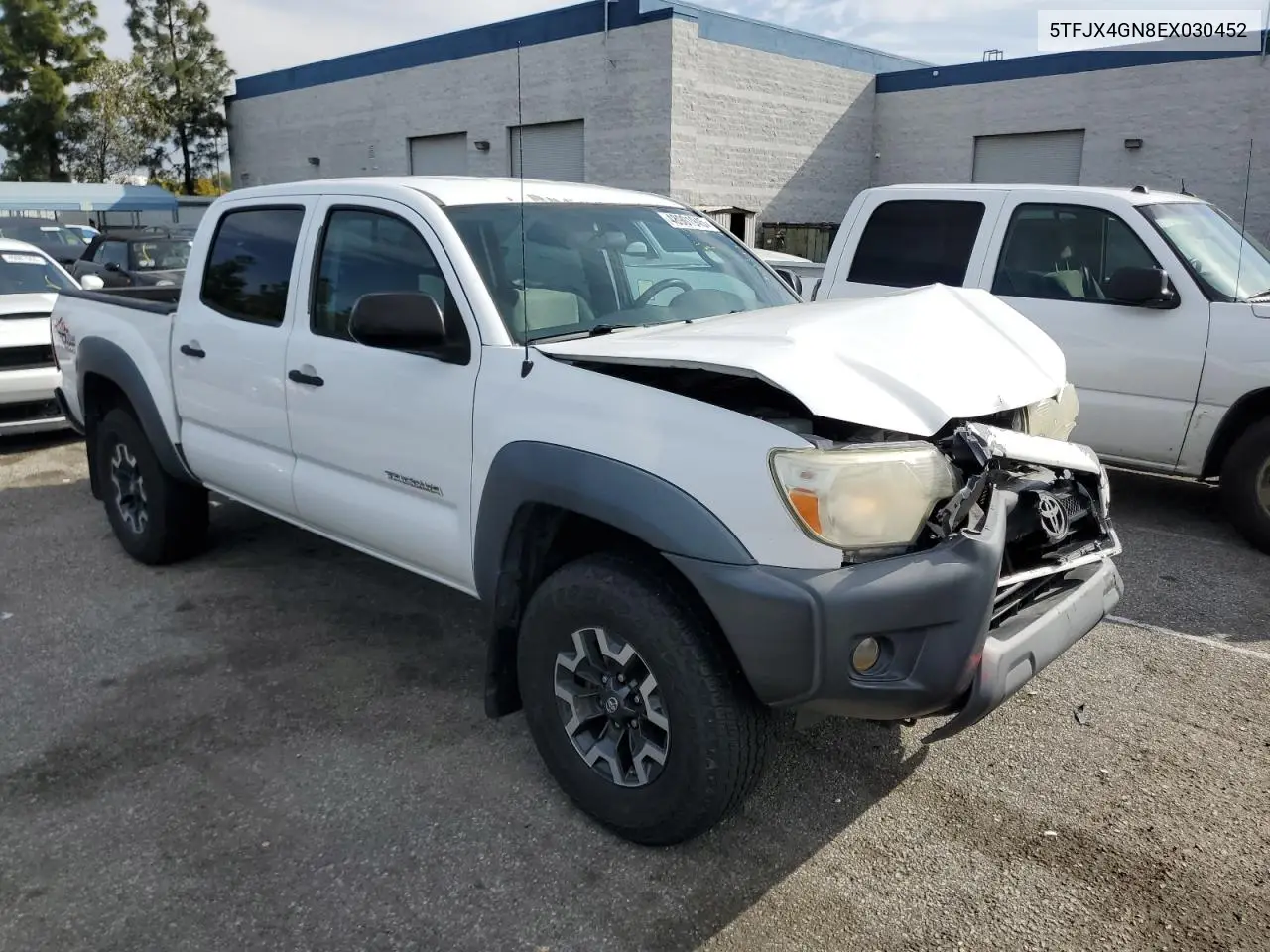 2014 Toyota Tacoma Double Cab VIN: 5TFJX4GN8EX030452 Lot: 48901945