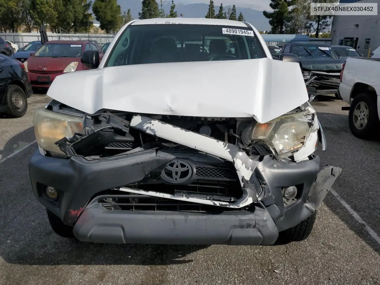 2014 Toyota Tacoma Double Cab VIN: 5TFJX4GN8EX030452 Lot: 48901945