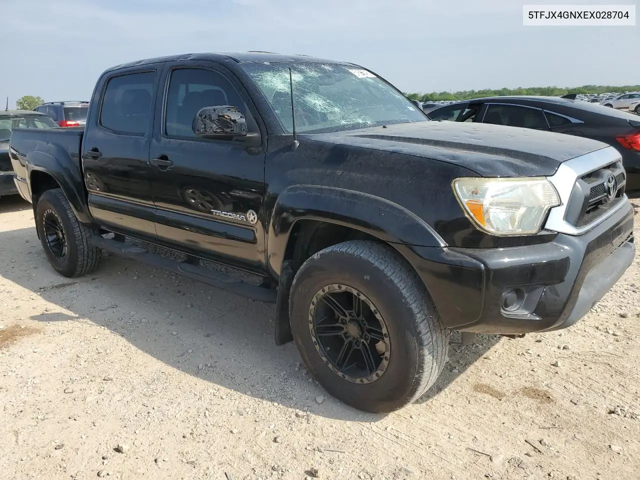 2014 Toyota Tacoma Double Cab VIN: 5TFJX4GNXEX028704 Lot: 51696645