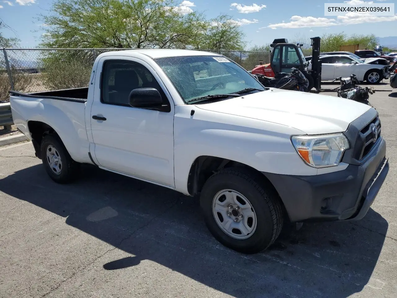 2014 Toyota Tacoma VIN: 5TFNX4CN2EX039641 Lot: 56342335