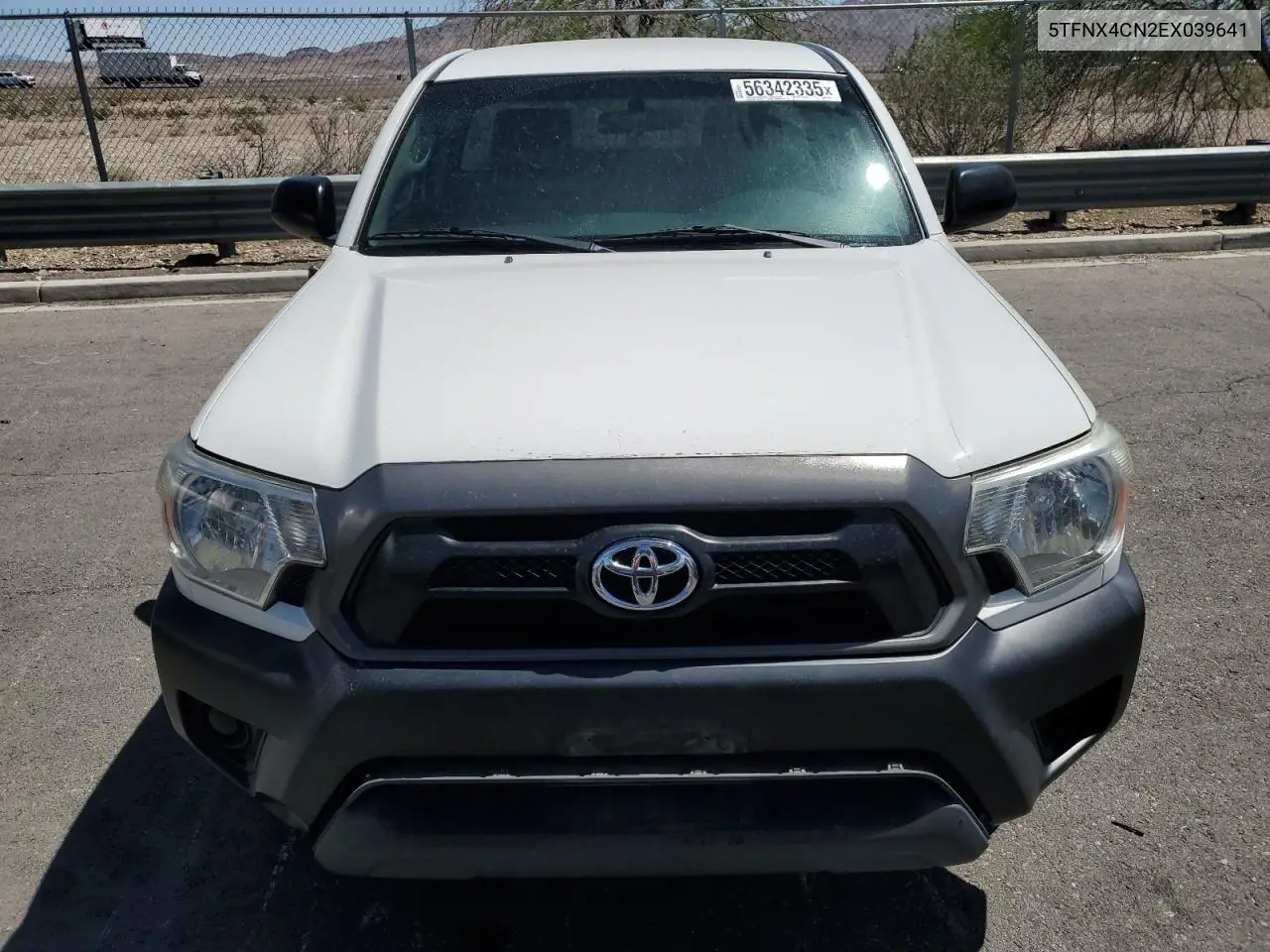 2014 Toyota Tacoma VIN: 5TFNX4CN2EX039641 Lot: 56342335