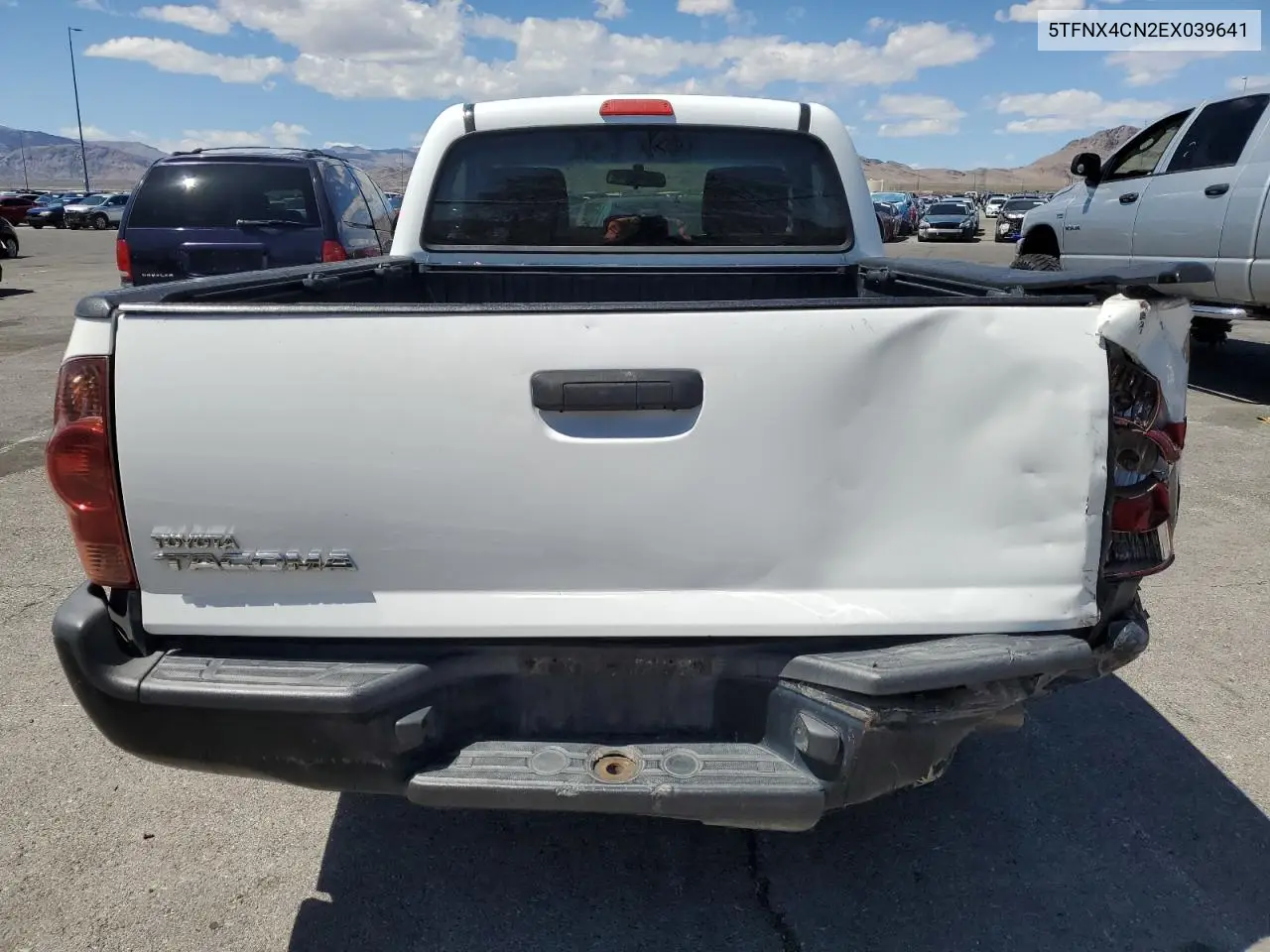 2014 Toyota Tacoma VIN: 5TFNX4CN2EX039641 Lot: 56342335