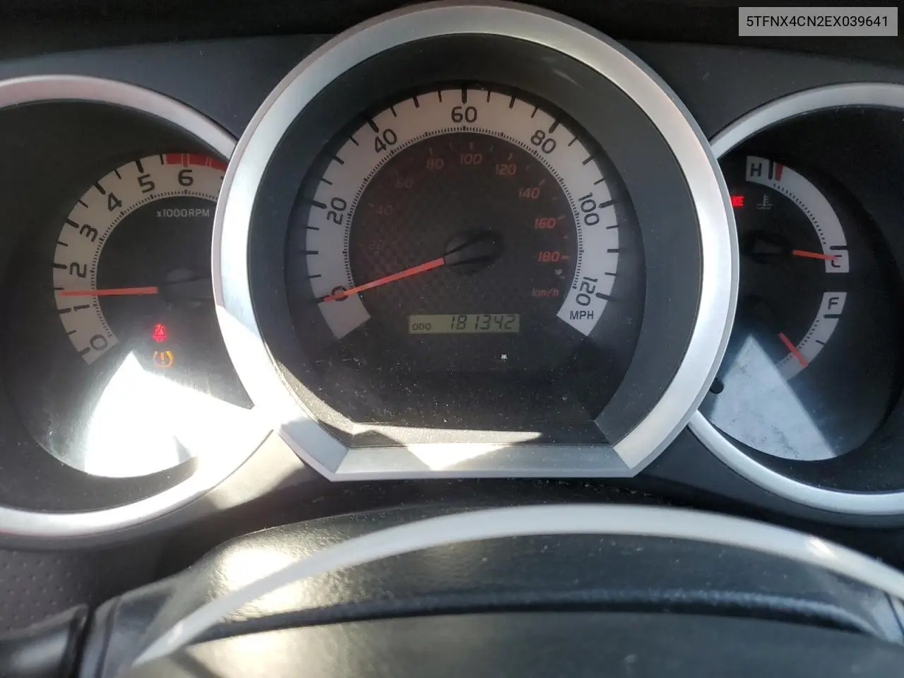 2014 Toyota Tacoma VIN: 5TFNX4CN2EX039641 Lot: 56342335