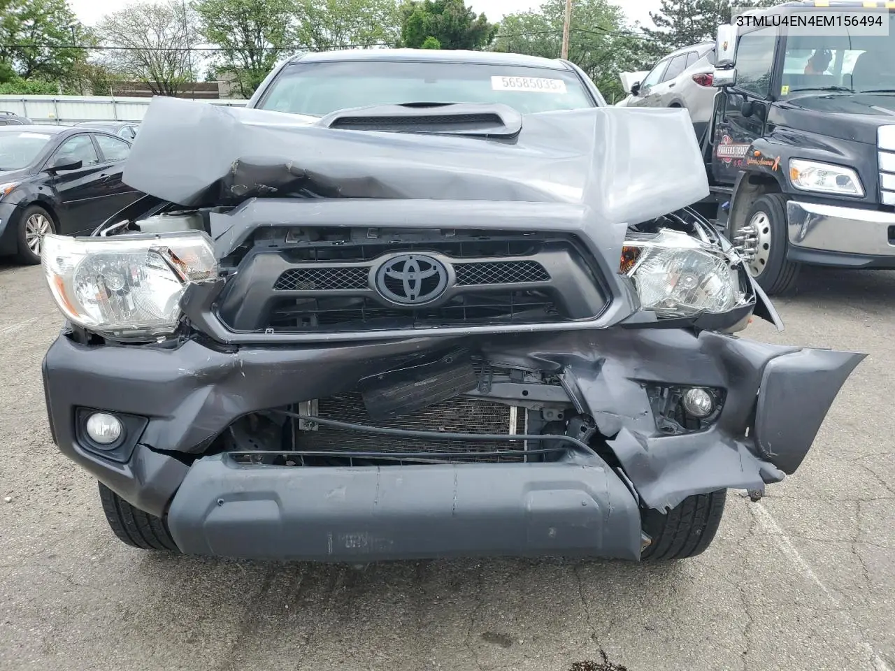 2014 Toyota Tacoma Double Cab VIN: 3TMLU4EN4EM156494 Lot: 56585035