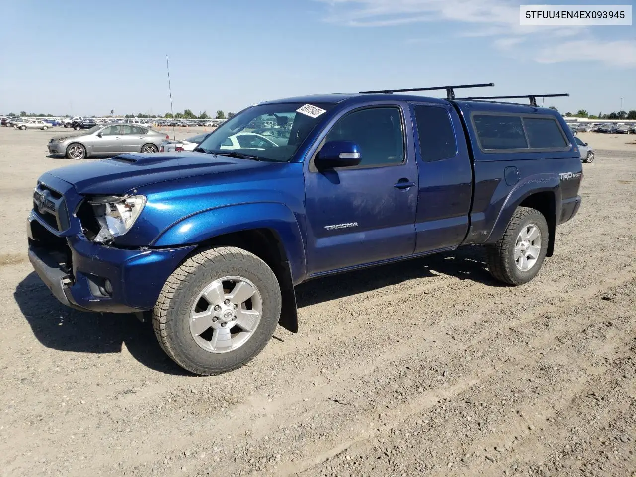 2014 Toyota Tacoma VIN: 5TFUU4EN4EX093945 Lot: 58975405