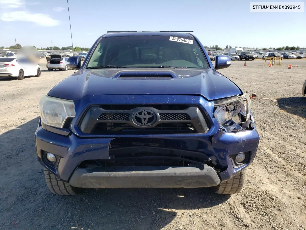 2014 Toyota Tacoma VIN: 5TFUU4EN4EX093945 Lot: 58975405