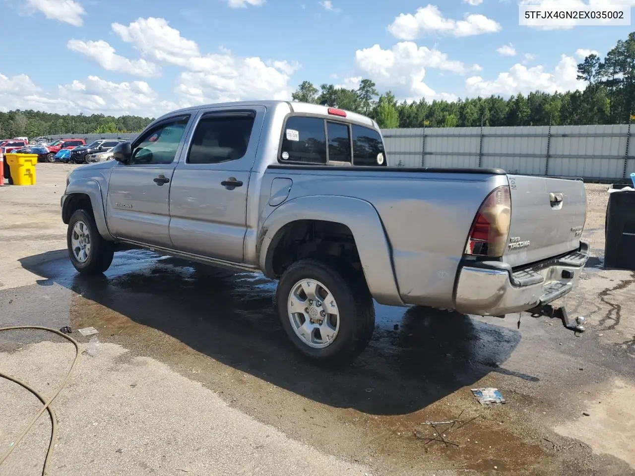 2014 Toyota Tacoma Double Cab VIN: 5TFJX4GN2EX035002 Lot: 61068435
