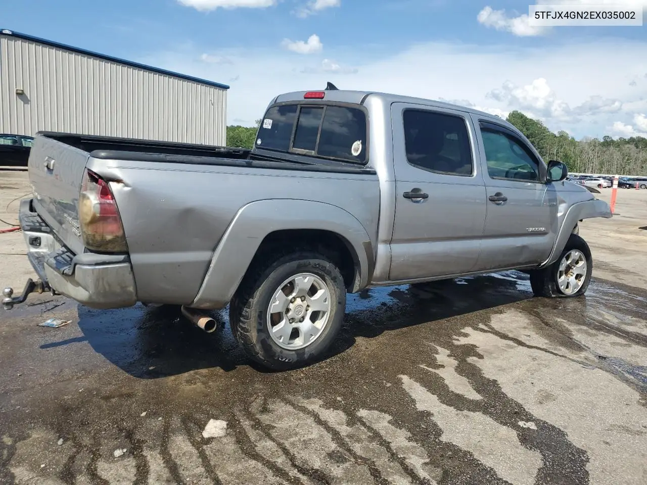 2014 Toyota Tacoma Double Cab VIN: 5TFJX4GN2EX035002 Lot: 61068435