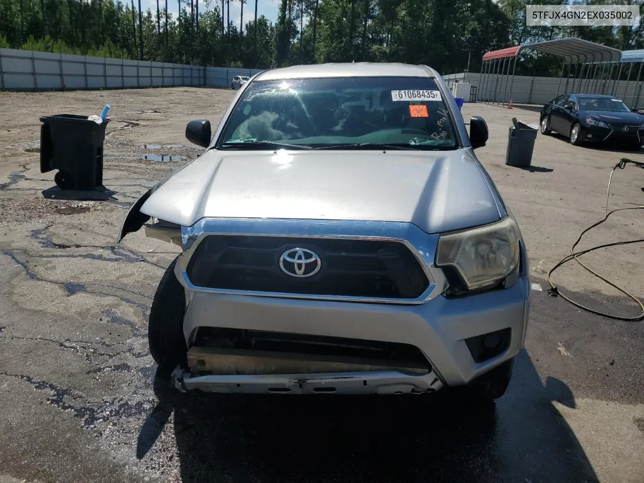 2014 Toyota Tacoma Double Cab VIN: 5TFJX4GN2EX035002 Lot: 61068435