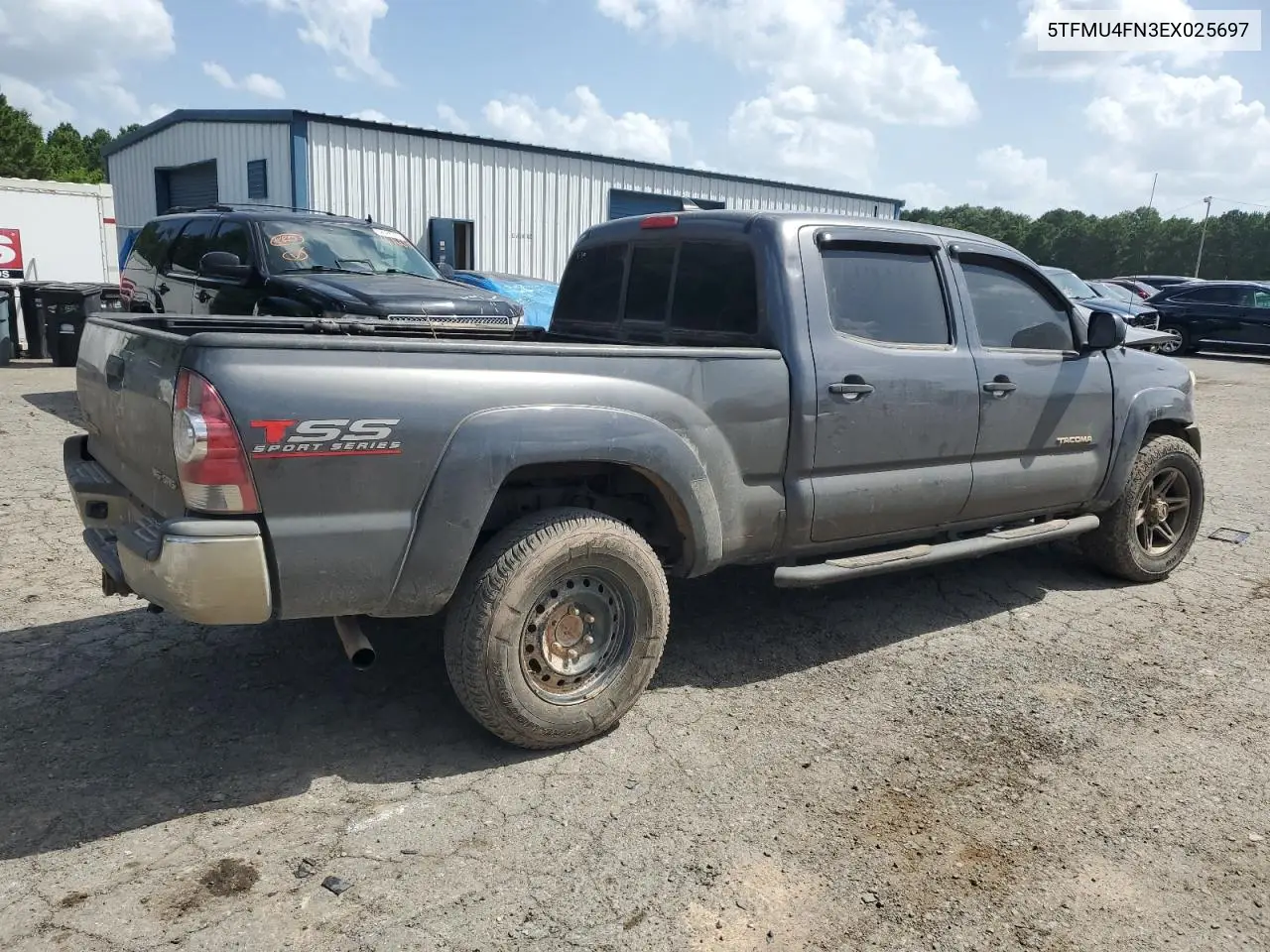 2014 Toyota Tacoma Double Cab Long Bed VIN: 5TFMU4FN3EX025697 Lot: 62146895