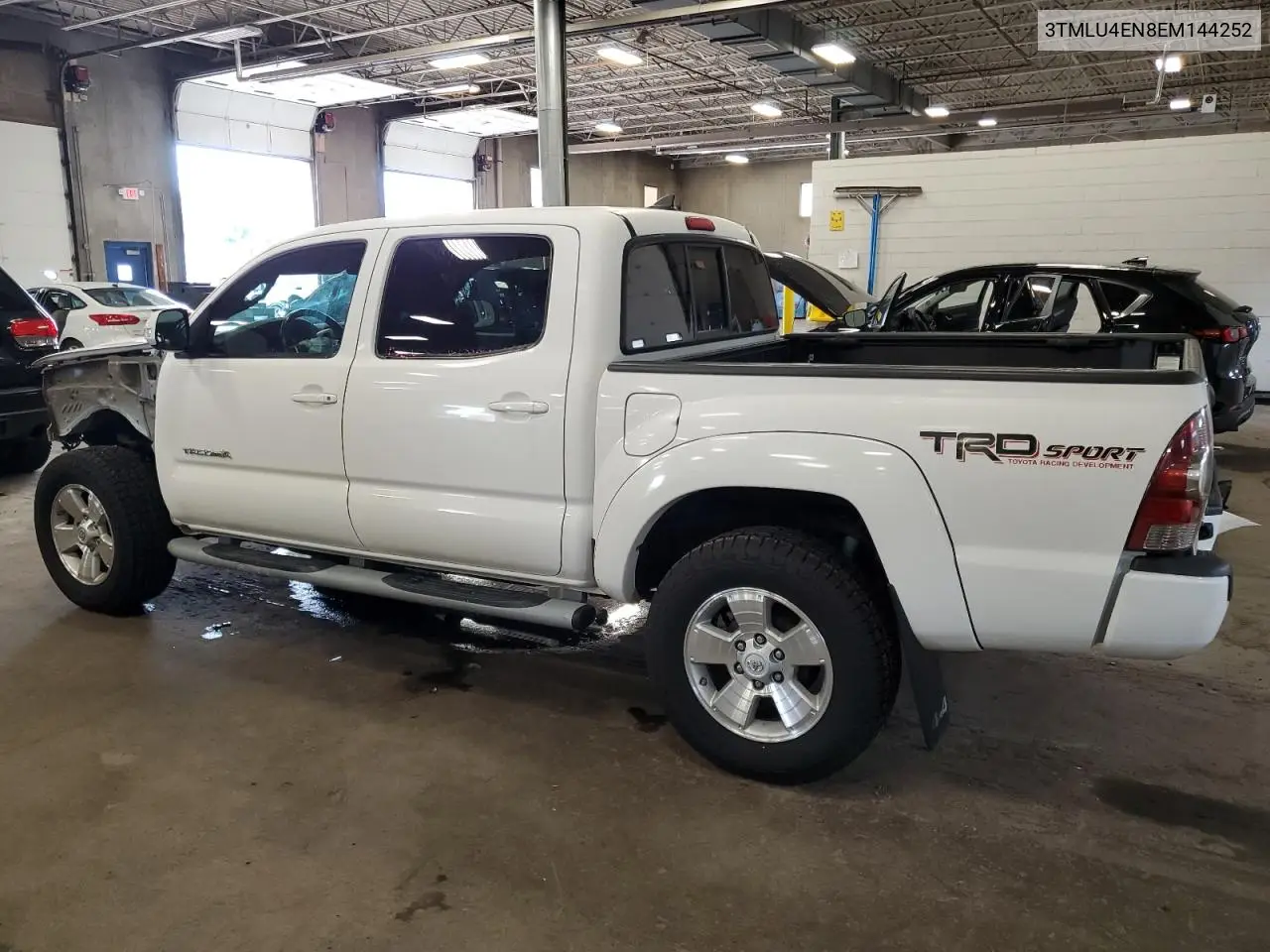 2014 Toyota Tacoma Double Cab VIN: 3TMLU4EN8EM144252 Lot: 62678225