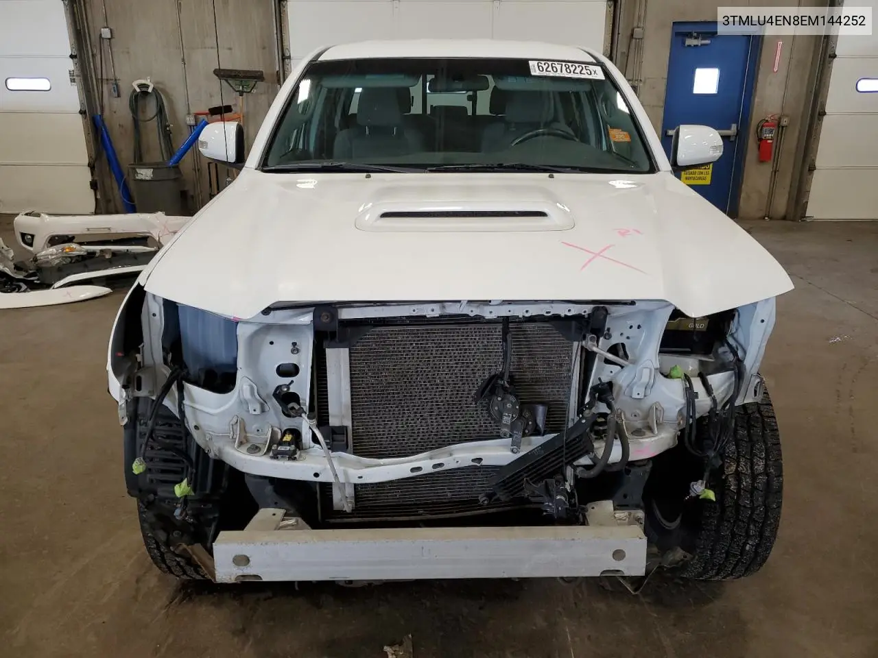 2014 Toyota Tacoma Double Cab VIN: 3TMLU4EN8EM144252 Lot: 62678225