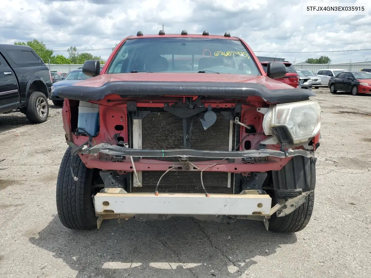 2014 Toyota Tacoma Double Cab VIN: 5TFJX4GN3EX035915 Lot: 62687975