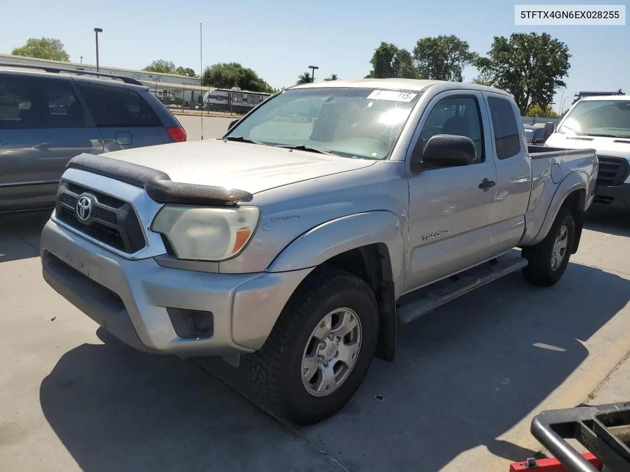 2014 Toyota Tacoma Prerunner Access Cab VIN: 5TFTX4GN6EX028255 Lot: 62890915