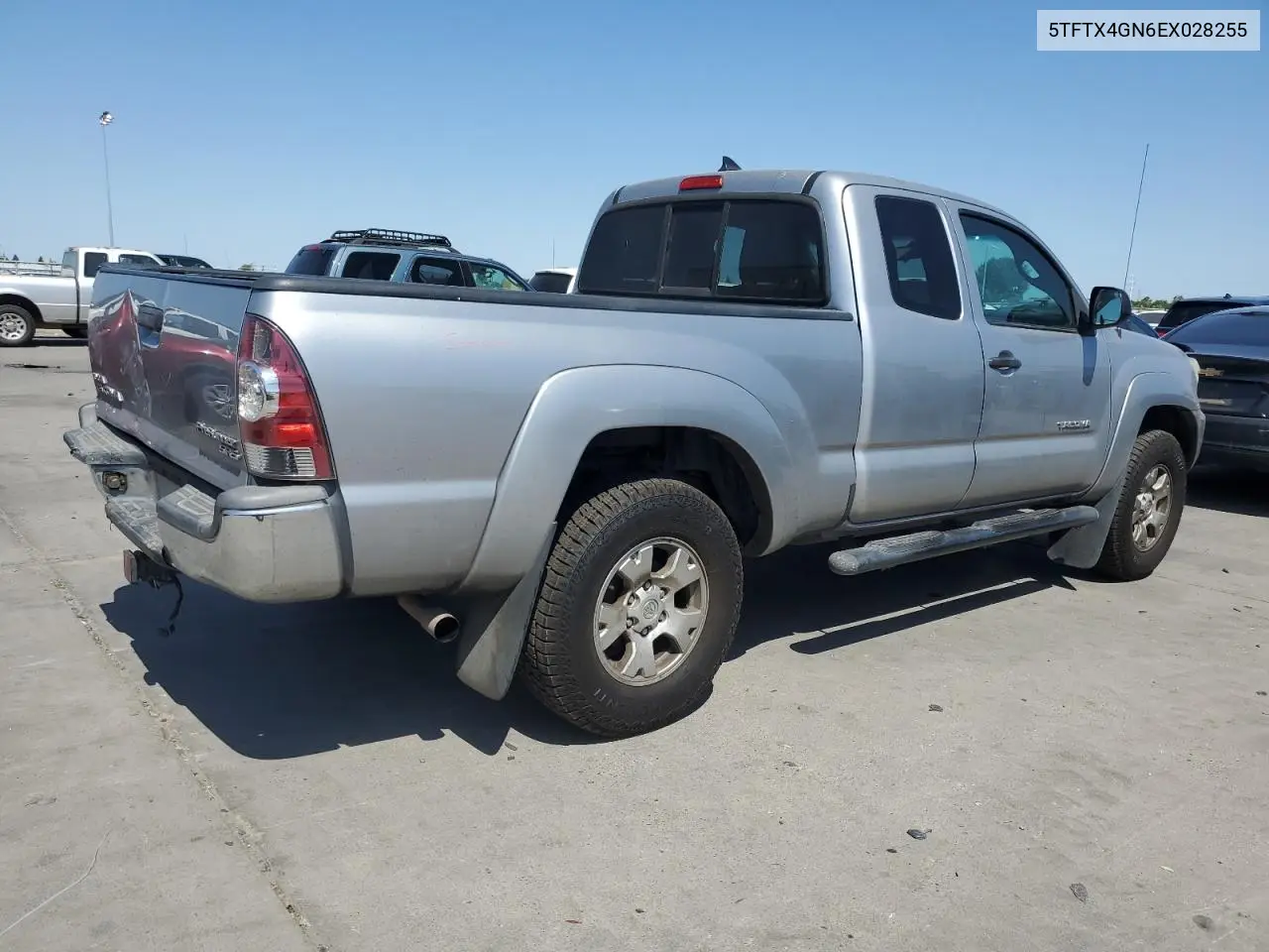 2014 Toyota Tacoma Prerunner Access Cab VIN: 5TFTX4GN6EX028255 Lot: 62890915