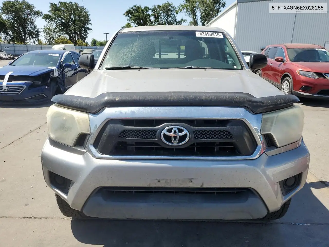 2014 Toyota Tacoma Prerunner Access Cab VIN: 5TFTX4GN6EX028255 Lot: 62890915