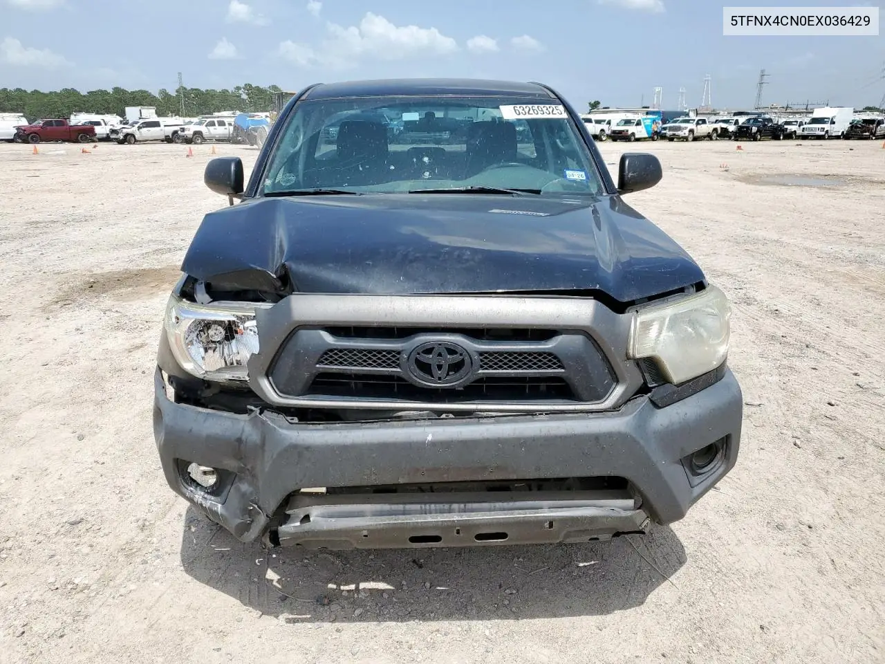 2014 Toyota Tacoma VIN: 5TFNX4CN0EX036429 Lot: 63269325