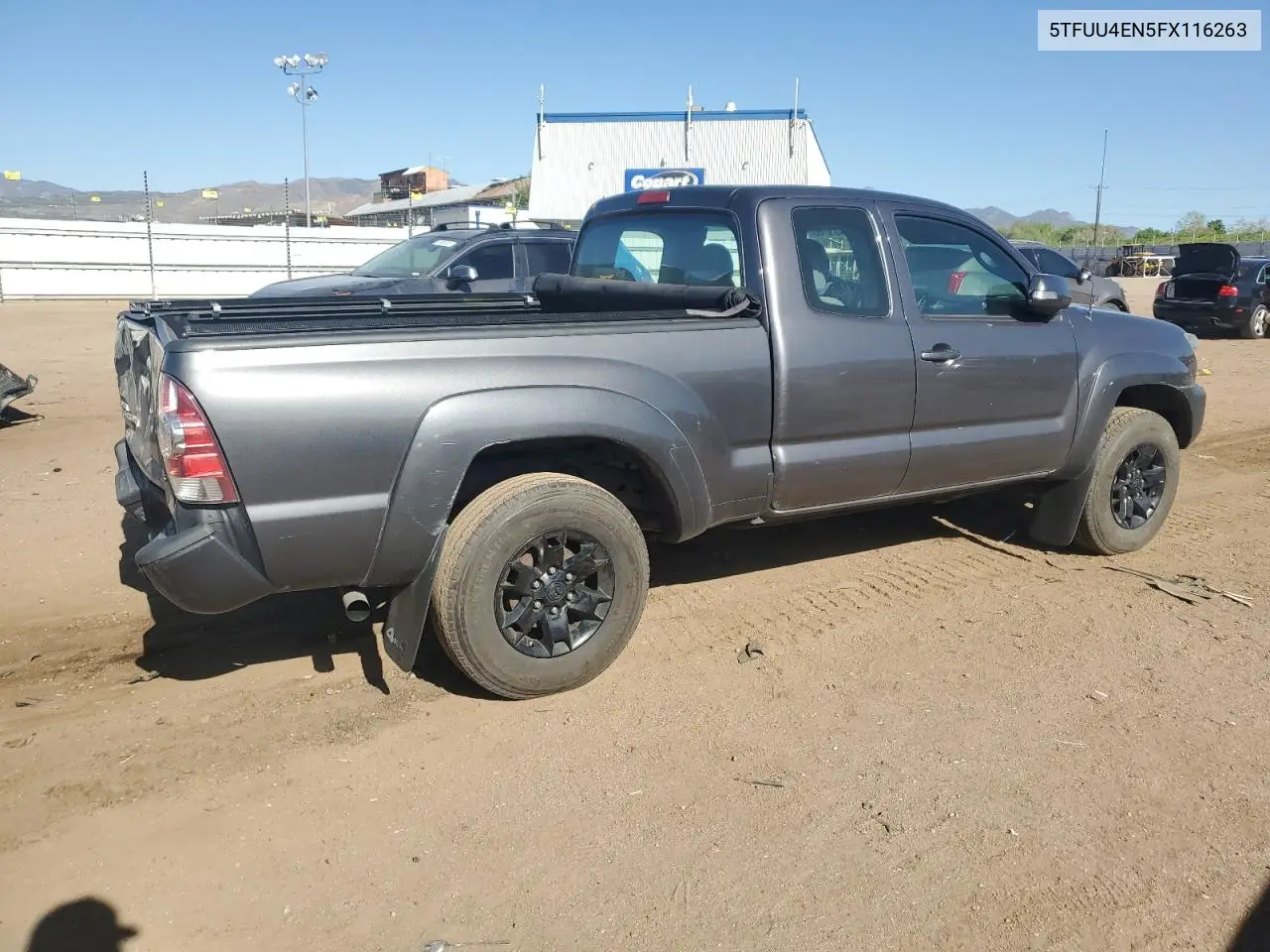 2015 Toyota Tacoma Access Cab VIN: 5TFUU4EN5FX116263 Lot: 54930955