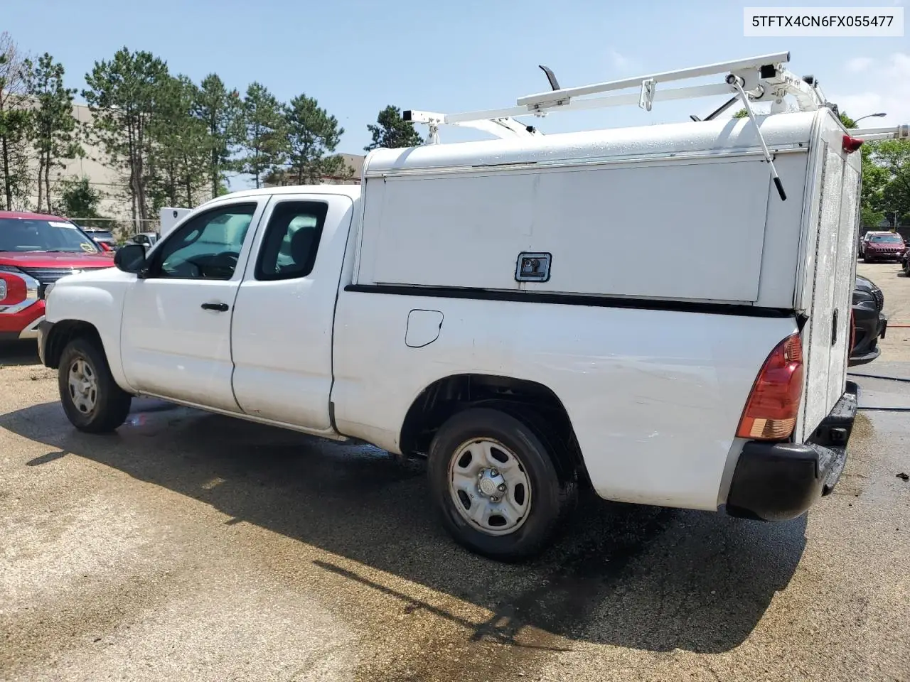 2015 Toyota Tacoma Access Cab VIN: 5TFTX4CN6FX055477 Lot: 61984295