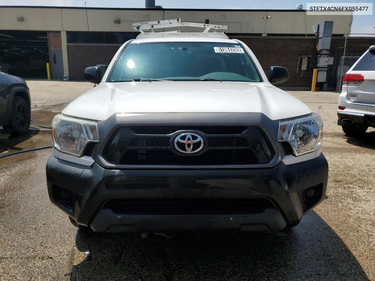 2015 Toyota Tacoma Access Cab VIN: 5TFTX4CN6FX055477 Lot: 61984295