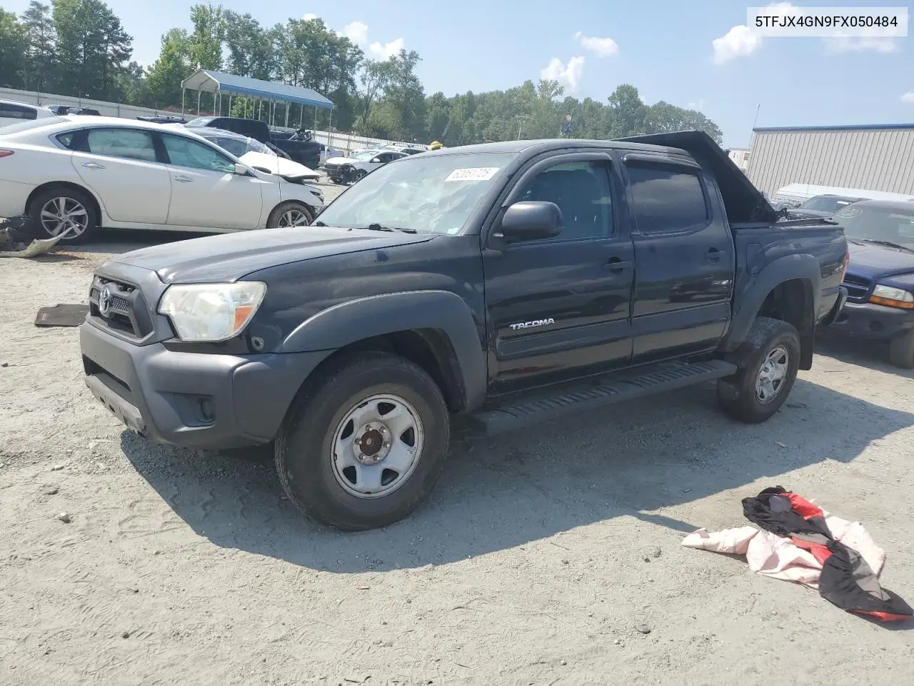 2015 Toyota Tacoma Double Cab Prerunner VIN: 5TFJX4GN9FX050484 Lot: 62051725