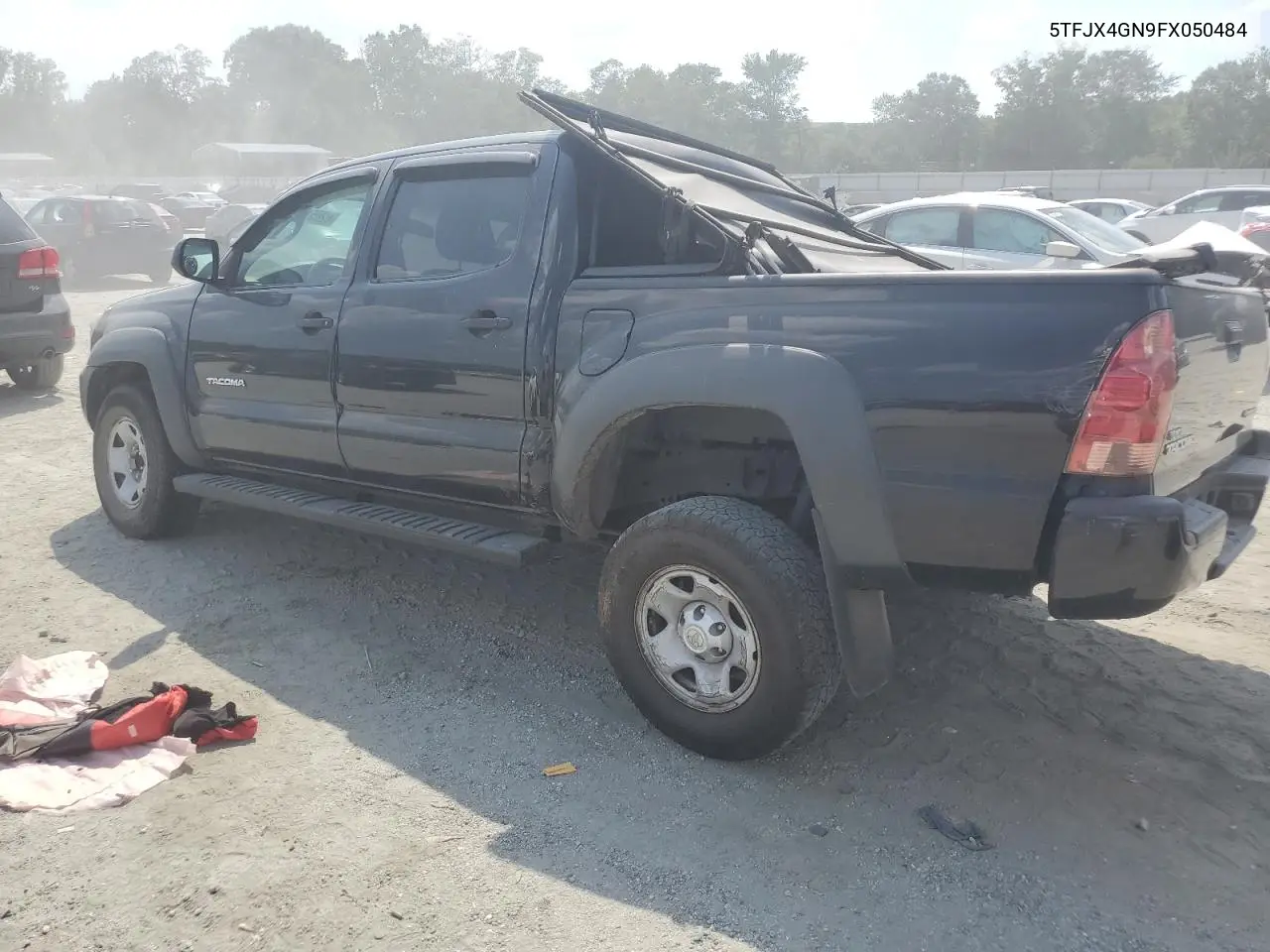 2015 Toyota Tacoma Double Cab Prerunner VIN: 5TFJX4GN9FX050484 Lot: 62051725