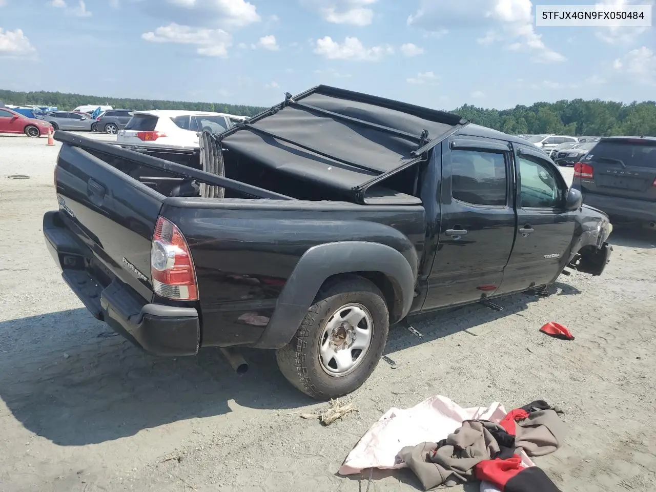 2015 Toyota Tacoma Double Cab Prerunner VIN: 5TFJX4GN9FX050484 Lot: 62051725